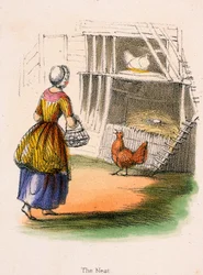 Le Nid, vers 1845