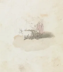 Chariot et conducteur