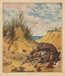Les chatons pèlerins : Crapaud gourmand