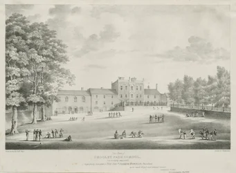 École de Sedgley Park : gravure, novembre 1838