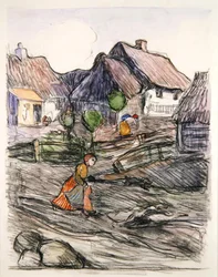 Fille aux oies, Pologne