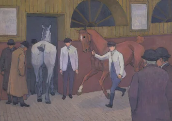 Le marché aux chevaux
