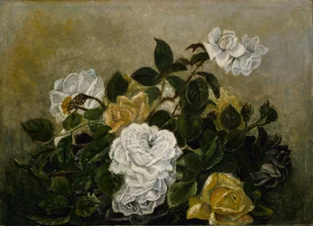 Roses--Nature morte fantaisie, Nature morte aux roses