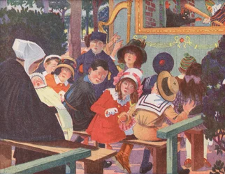 Un spectacle de Guignol interrompu par les pleurs d