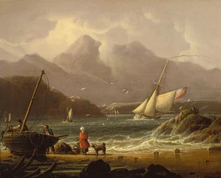 Paysage côtier