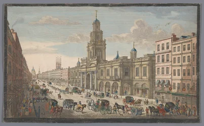 Vue de la Royal Exchange à Londres