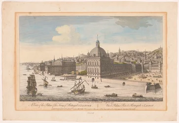 Vue du Palais Royal à Lisbonne