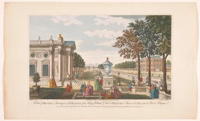 Vue du Schloss Pillnitz (série: Saxe)