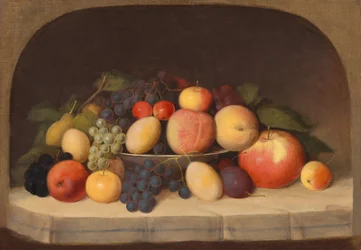 Nature morte aux fruits, vers 1849 (huile sur toile)