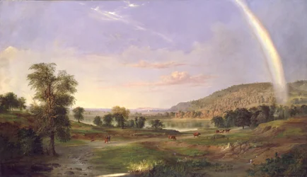 Paysage avec Arc-en-ciel, 1859