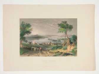 Centre Harbour, Lac Winnipesaukee, illustration pour Nathaniel Parker Willis