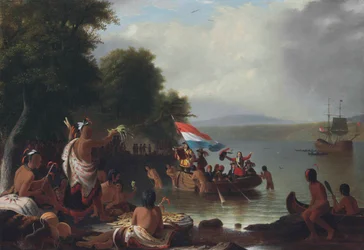 Débarquement de Henry Hudson