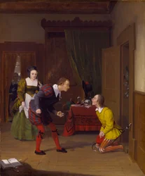 Les Joyeuses Commères de Windsor : Dr. Caius, Simple et Dame Quickly, 1830