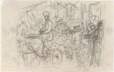 Un souvenir de marché du lieutenant. Illustrations pour les histoires de l