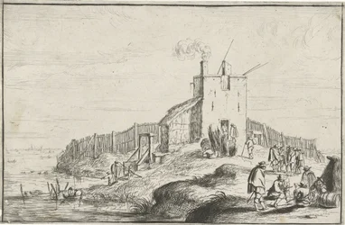 Petit fort au bord d