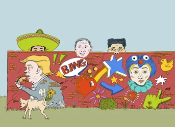 Le mur construit par Donald