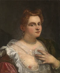 Autoportrait Jeune femme vénitienne, vers 1580