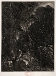 Sainte Famille avec Cerf