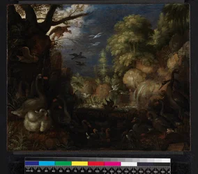 La Création des oiseaux, 1619