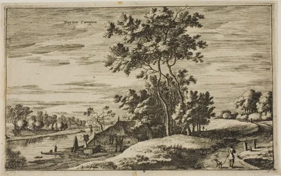 Vue près de Kampen, planche 4 des Vues des Villages Néerlandais