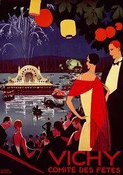 Vichy, Comite des Fetes, France