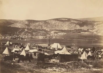 Camp du 5e régiment des gardes dragons