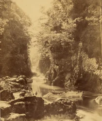 Foss Nevin, sur la Conway (Pays de Galles)