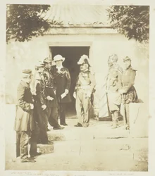 Groupe au siège