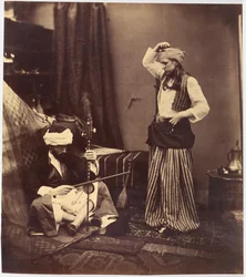 Musicien et danseuse