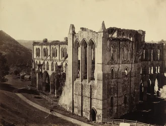 Abbaye de Rievaulx, le transept nord