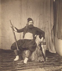 Autoportrait en uniforme de zouave