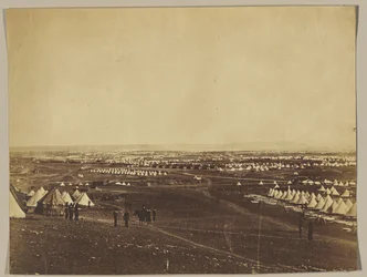 Le camp allié avant Sébastopol