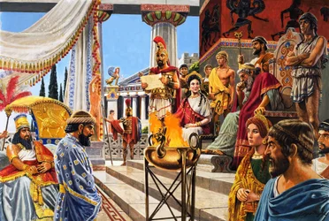 La ville traîtresse, Thèbes, tirée de "L