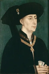 Portrait de Philippe le Bon 1396-1467, après 1450