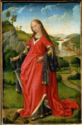 Sainte Catherine, aile droite d