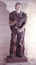 Un Prince Barbare Prisonnier, de la Villa Borghese, Rome