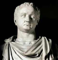 Buste de Vespasien (Titus Flavius Vespasianus) (9-79 ap. J.-C.) Empereur romain Rome, musées capitolins - Buste de l