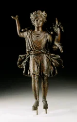 Figure avec corne d