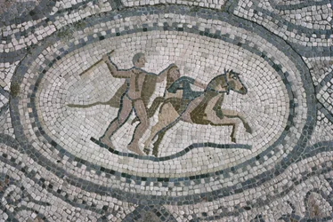 Hercule et la reine des Amazones, du sol de 