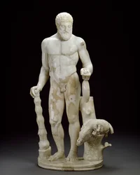 Statuette en marbre d
