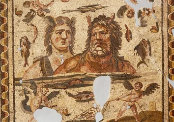 Océan et Téthys, mosaïque de l