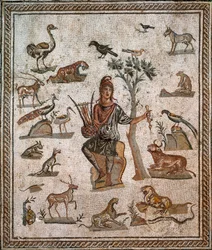 Orphée entouré d