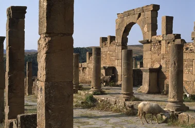 Cardo et entrée du marché de Cosinius, Haut Empire (27 av. J.-C.-395 apr. J.-C.)