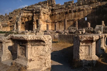 Sanctuaire de Jupiter Héliopolitain, La Grande Cour, Haute Période Impériale (27 av. J.-C.-395 apr. J.-C.)