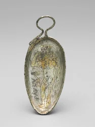 Cuillère avec Saint Paul en athlète