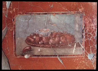 Fresque du Cryptoportique de la casa dei cervi, 5ème siècle av. J.-C.-1er siècle apr. J.-C.