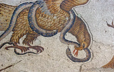 Mosaïque représentant l