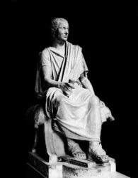 Statue de Marcus Claudius Marcellus (c.268-208 av. J.-C.) (marbre)
