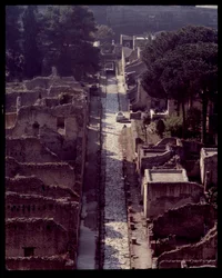 Vue du cardo V, Ve siècle av. J.-C. - Ier siècle apr. J.-C.