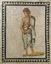 Jeune philosophe (mosaïque)